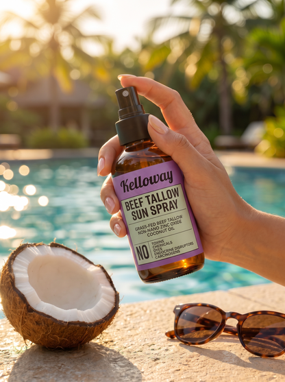 Beef Tallow Mineral Sun Spray