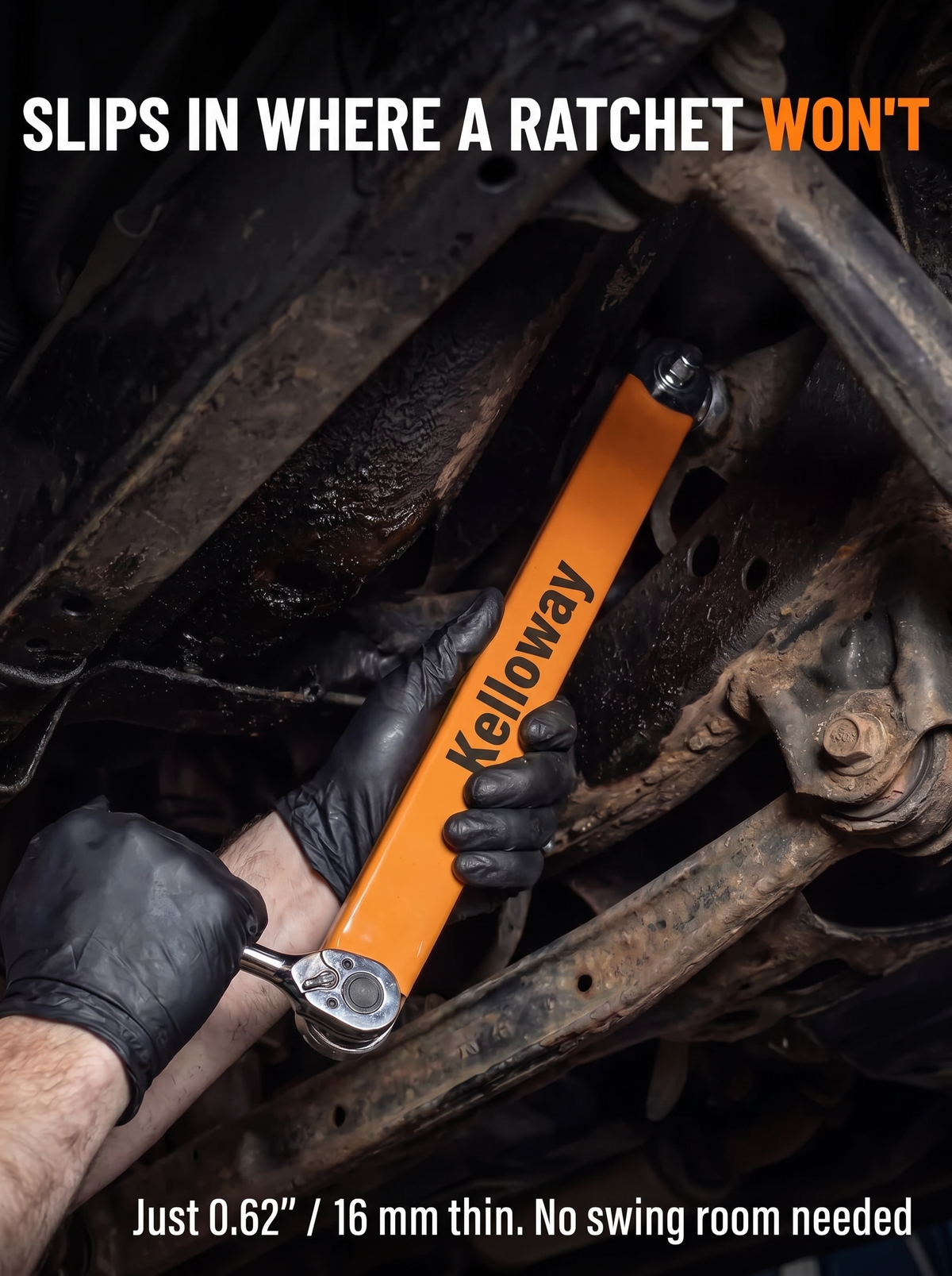 Kelloway - The Wrench That Reaches What Your Ratchet Can't