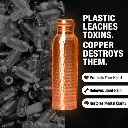 Pure Copper Water Bottle