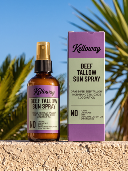 Beef Tallow Mineral Sun Spray