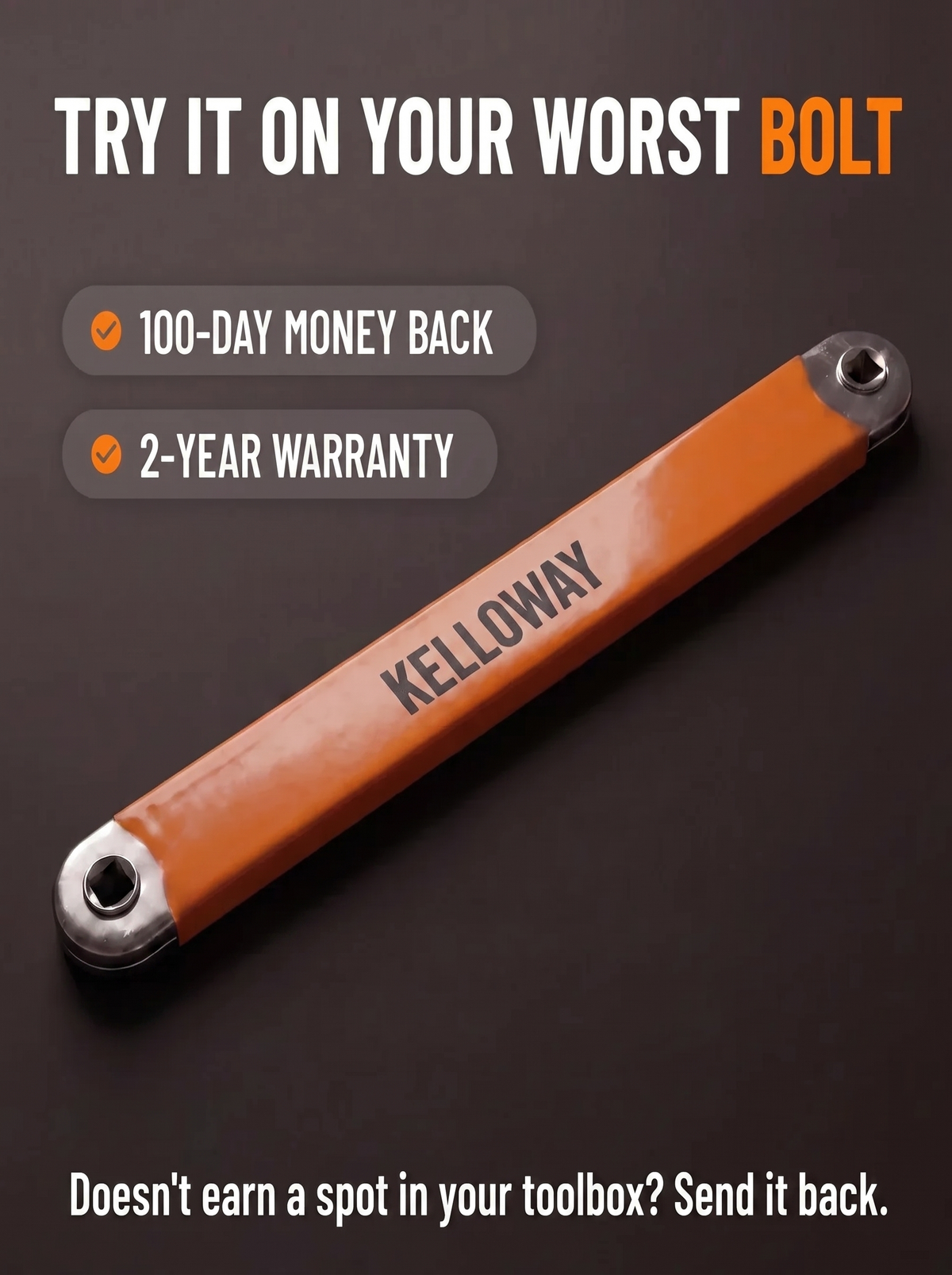 Kelloway - The Wrench That Reaches What Your Ratchet Can't