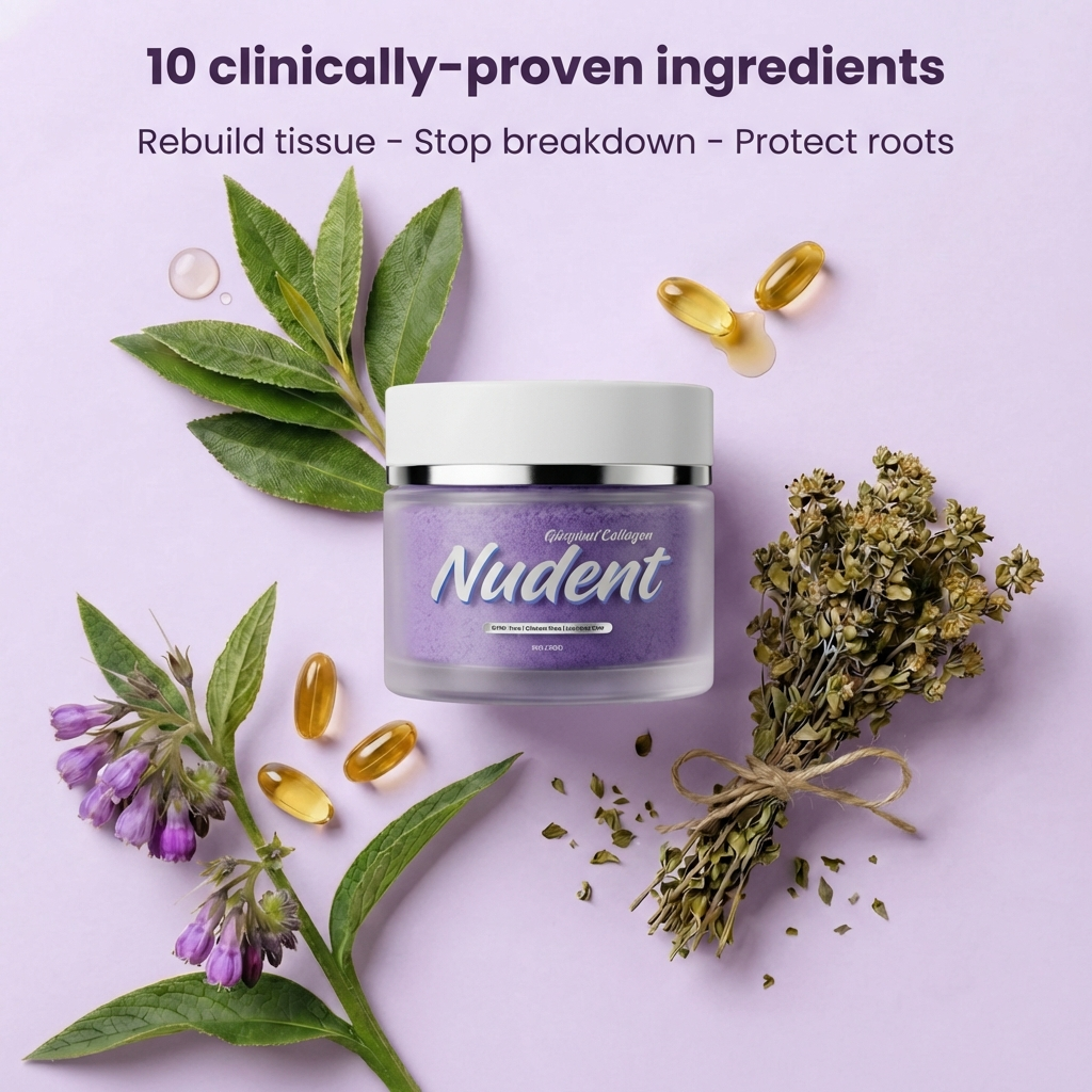Nudent Gingival Maritime Collagen & Zinc Citrate - Natural Gum Support