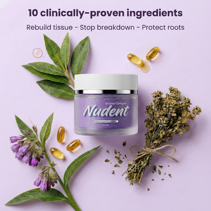 Nudent Gingival Maritime Collagen & Zinc Citrate - Natural Gum Support
