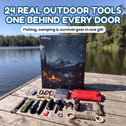 The Outdoorsman Advent Calendar: 24 Real Outdoor Tools, One Behind Every Door