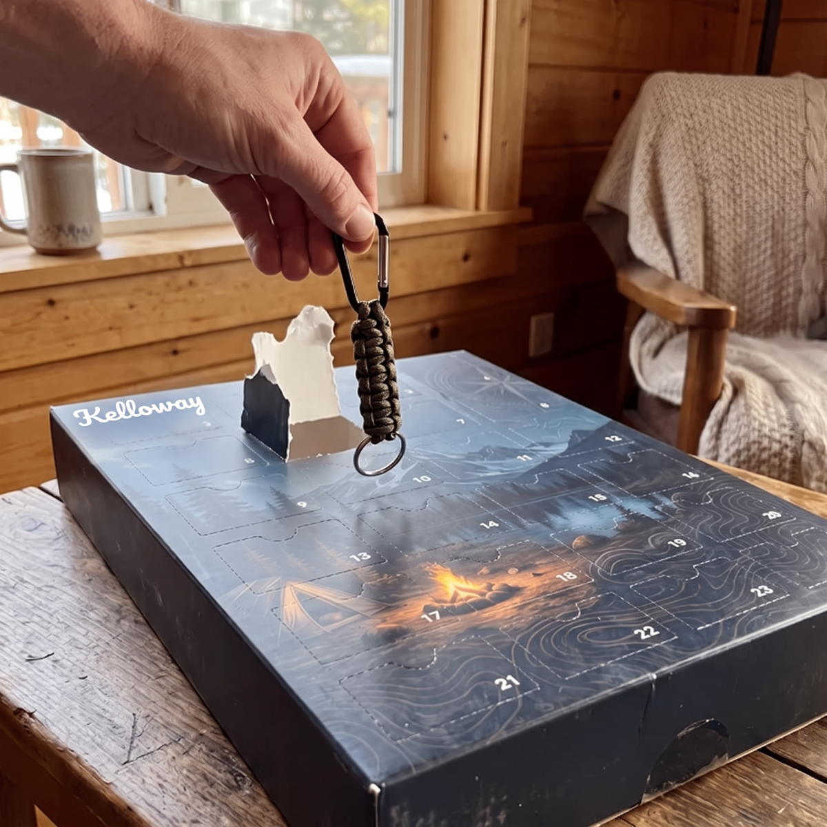 The Outdoorsman Advent Calendar: 24 Real Outdoor Tools, One Behind Every Door