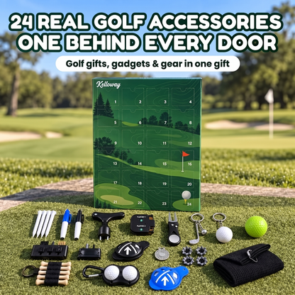 The Golfer's Advent Calendar: 24 Real Golf Accessories, One Behind Every Door