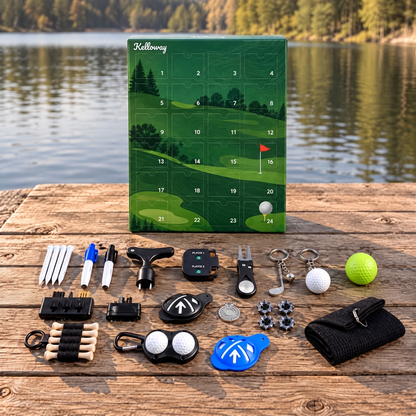 The Golfer's Advent Calendar: 24 Real Golf Accessories, One Behind Every Door
