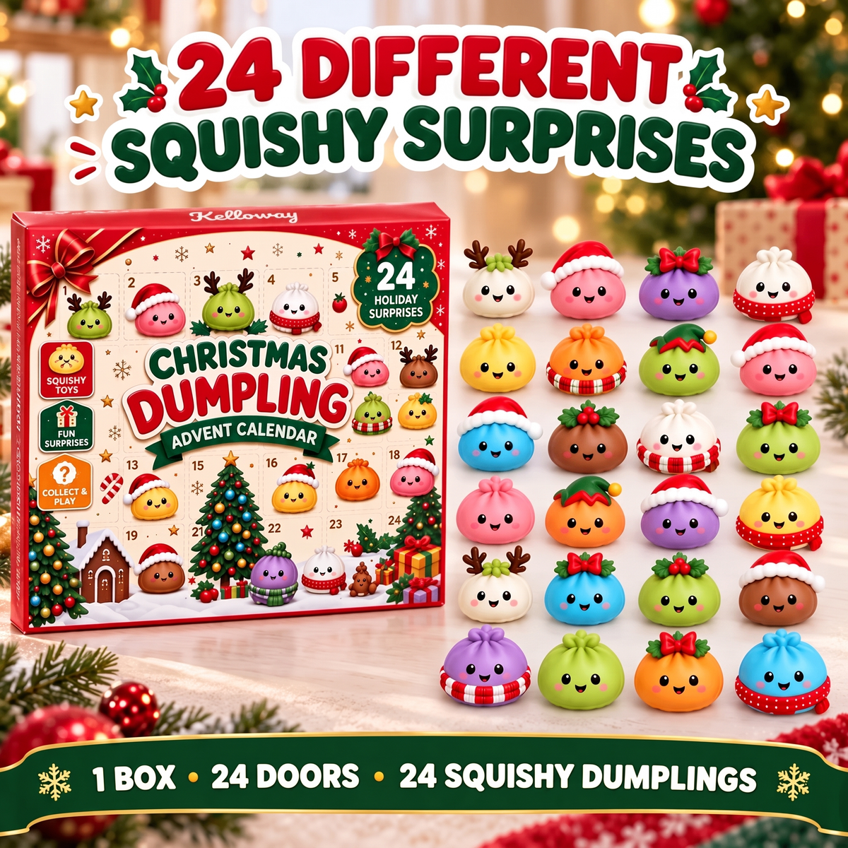 Kelloway Original Dumpling Advent Calendar