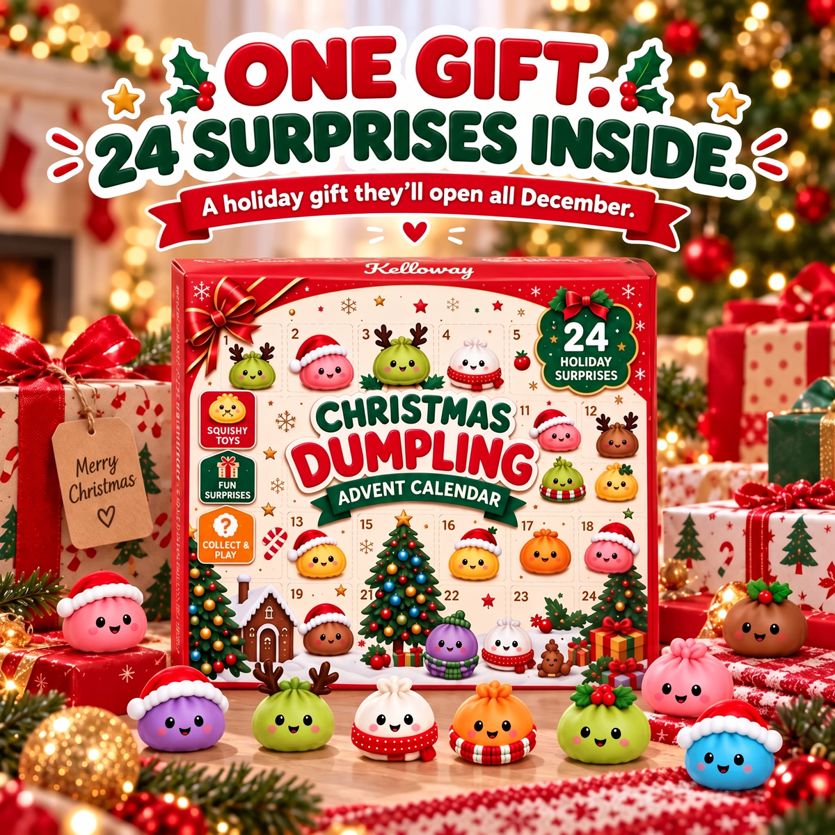 Kelloway Original Dumpling Advent Calendar