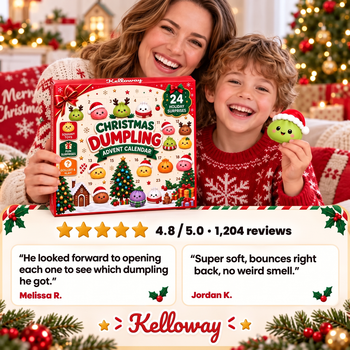 Kelloway Original Dumpling Advent Calendar