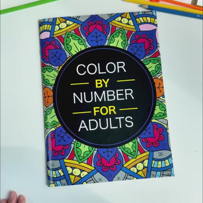 Color By Number Book - 2nd Edition