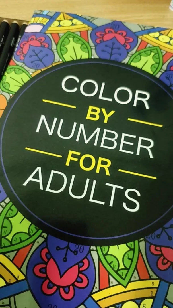 Color By Number Book - 2nd Edition